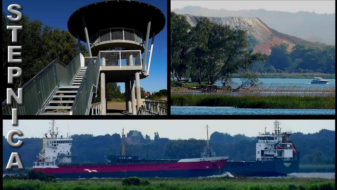 Wieża widokowa w Stepnicy, fenomenalny widok na tor wodny Szczecin - Świnoujście | Ferries Channel