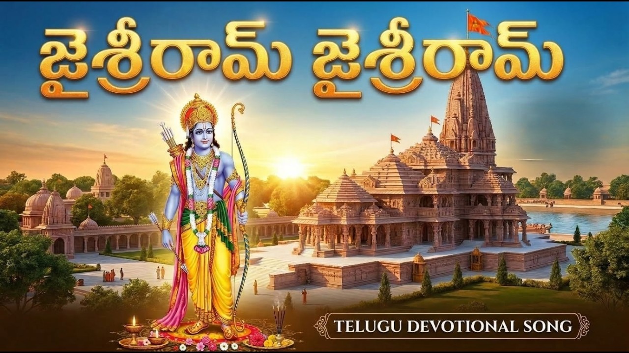 జై శ్రీరామ్ జై శ్రీరామ్ 🔥 Powerful Ram Bhajan | Telugu Devotional Song | Jai Shri Ram Anthem