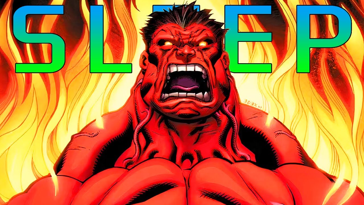 Fall Asleep to 1.5 Hours of Red Hulk Lore: Best Marvel Comics Lore Compilation, Bedtime Story