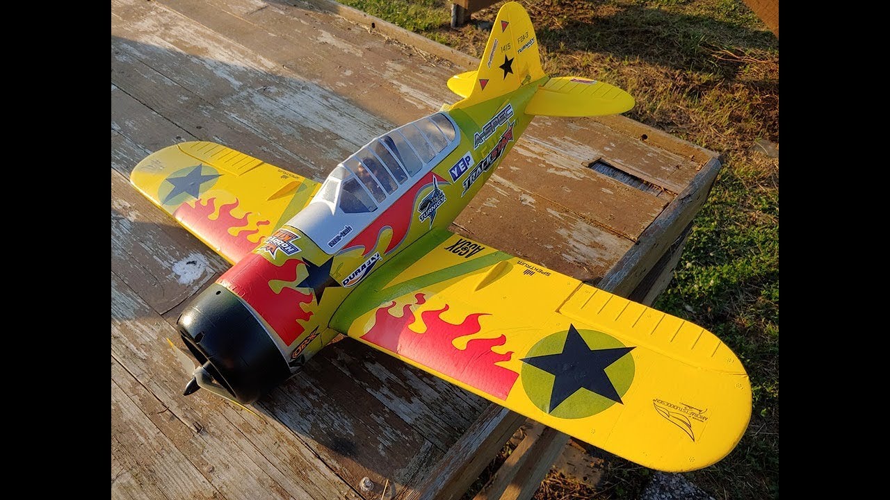 Brewster F2A Buffalo Reno Racer 920mm 4S PNF Speed and sound test