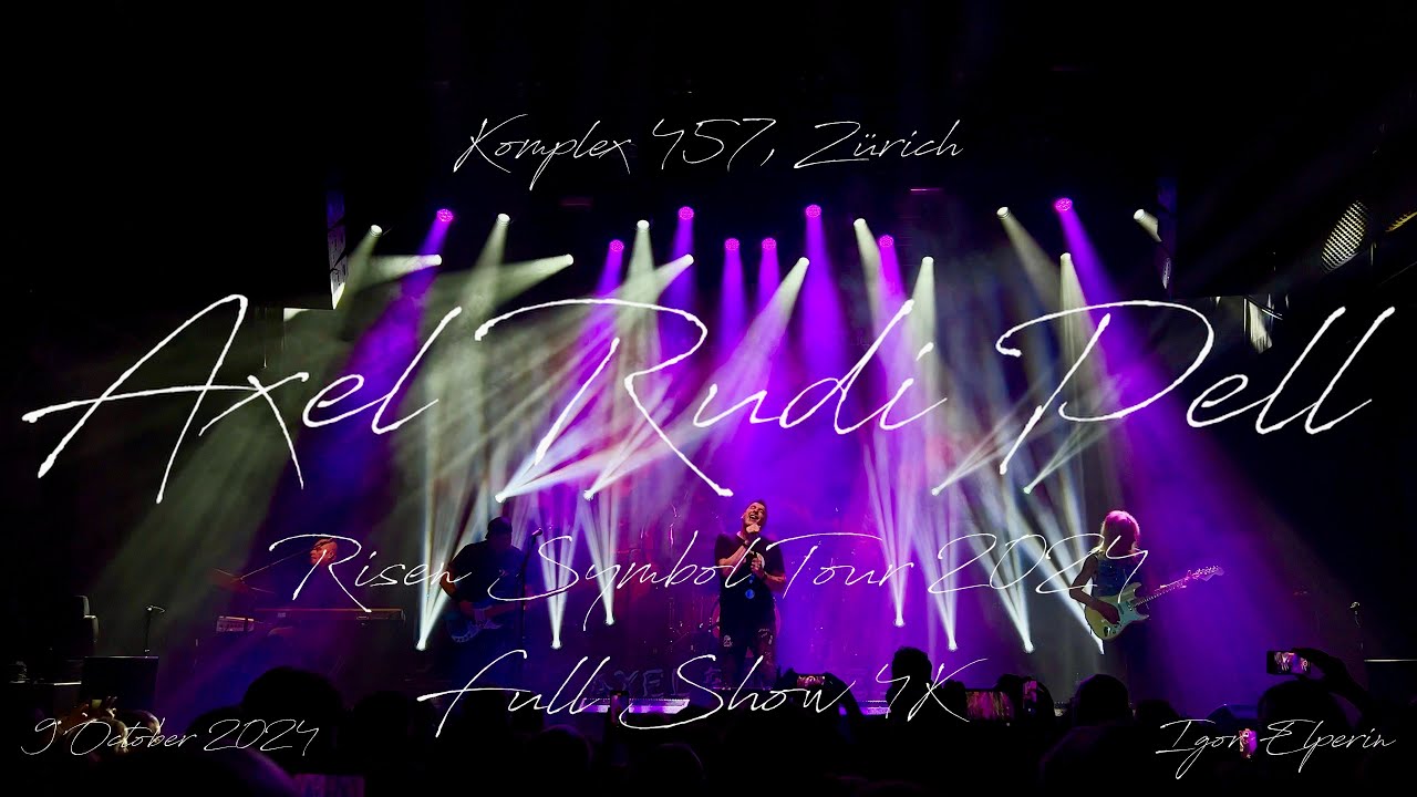 Axel Rudi Pell | Risen Symbol Tour 2024 FULL SHOW 4K | 09/10/2024 | Zürich