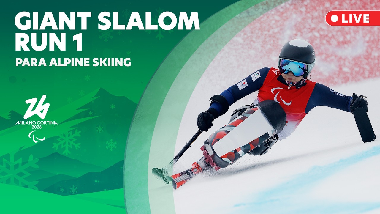 Para Alpine Skiing – 🇮🇹 Women’s Giant Slalom All Classes Run 1 | 12 Mar | Milano Cortina 2026