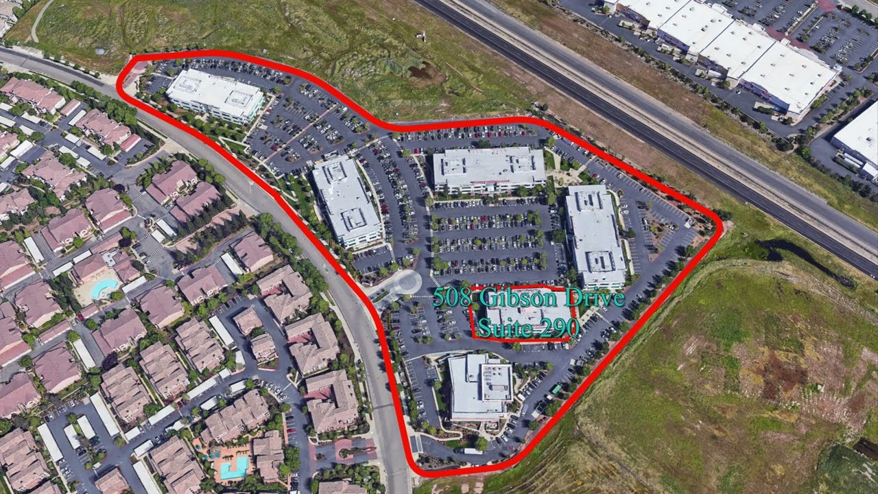 Aerial Footage of Commercial Property in Roseville, CA
