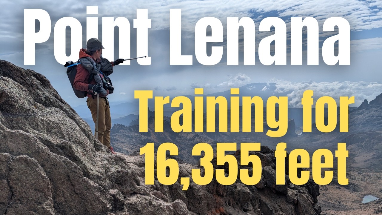 Training for Point Lenana - Lessons Learned and Route Details