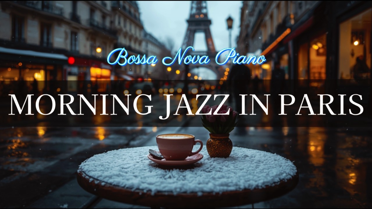 Happy Morning Jazz❄️February Bossa Nova Instrumental & Relaxing Jazz Cafe Music for Studying'