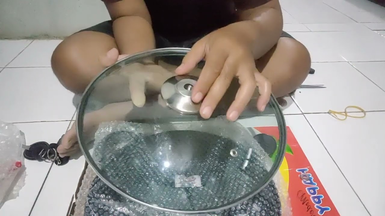 tutorial pasang pegangan tutup kaca cetakan takoyaki happy call