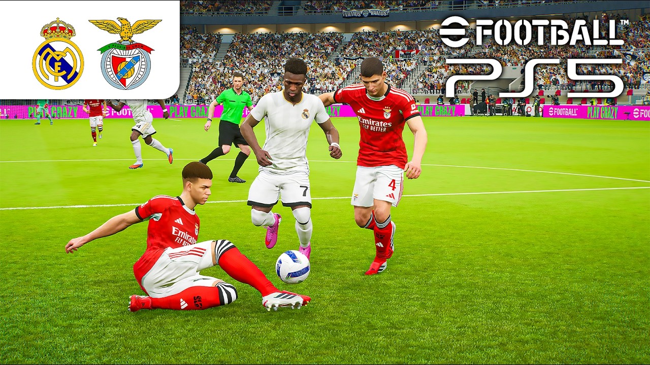 eFootball 2026 | Real Madrid vs Benfica - Gameplay | PS5