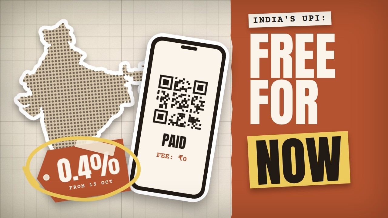 UPI's New 0.4% Fee: Who Really Paid for Free UPI?