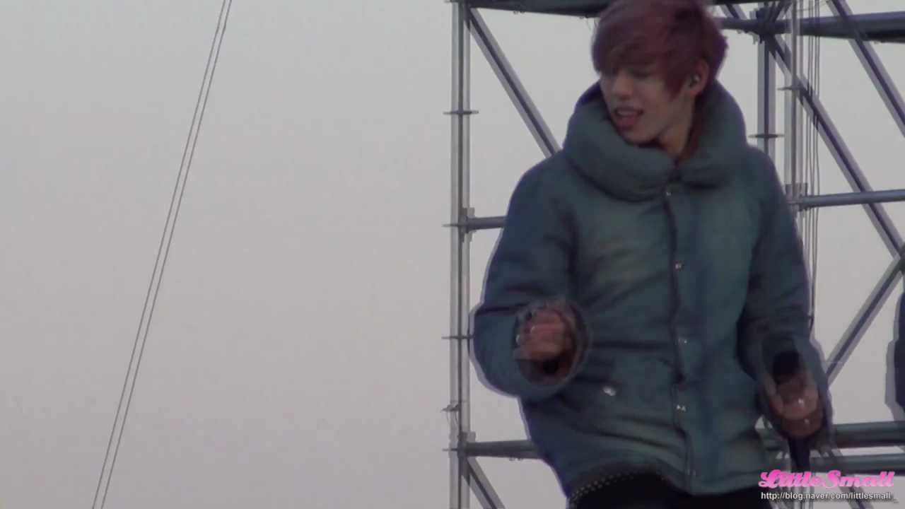 130223 INFINITE H 양양 K-POP 콘서트 리허설 - 동우 - Special Girl