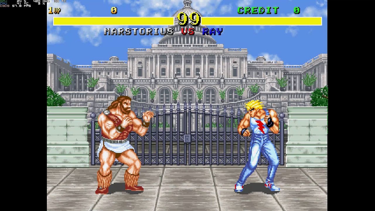 Fighters History - Marstorius playthrough - Hardest Difficulty - No continues