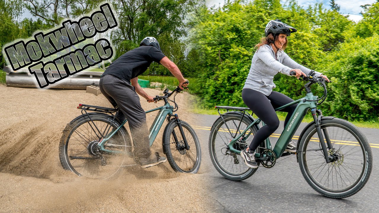 Mokwheel Tarmac EBIKE Tested! Road, Gravel, Dirt and Sand