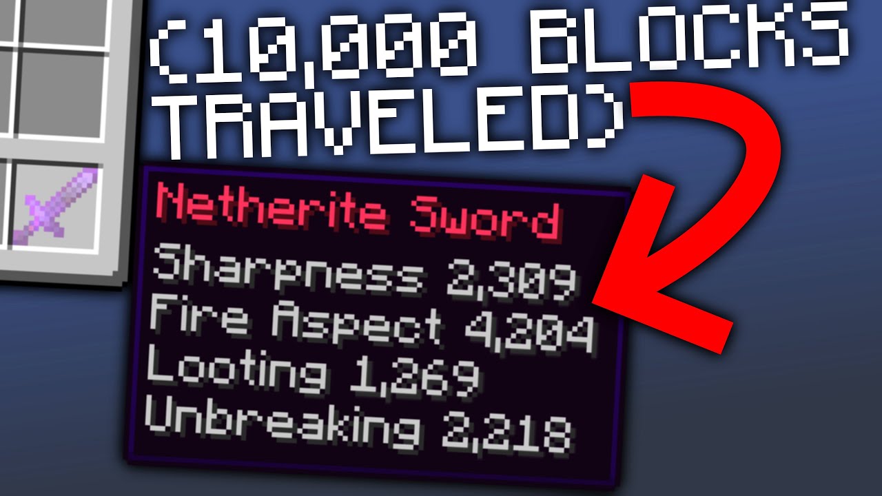 Minecraft, But You Enchant Every Time You Walk...