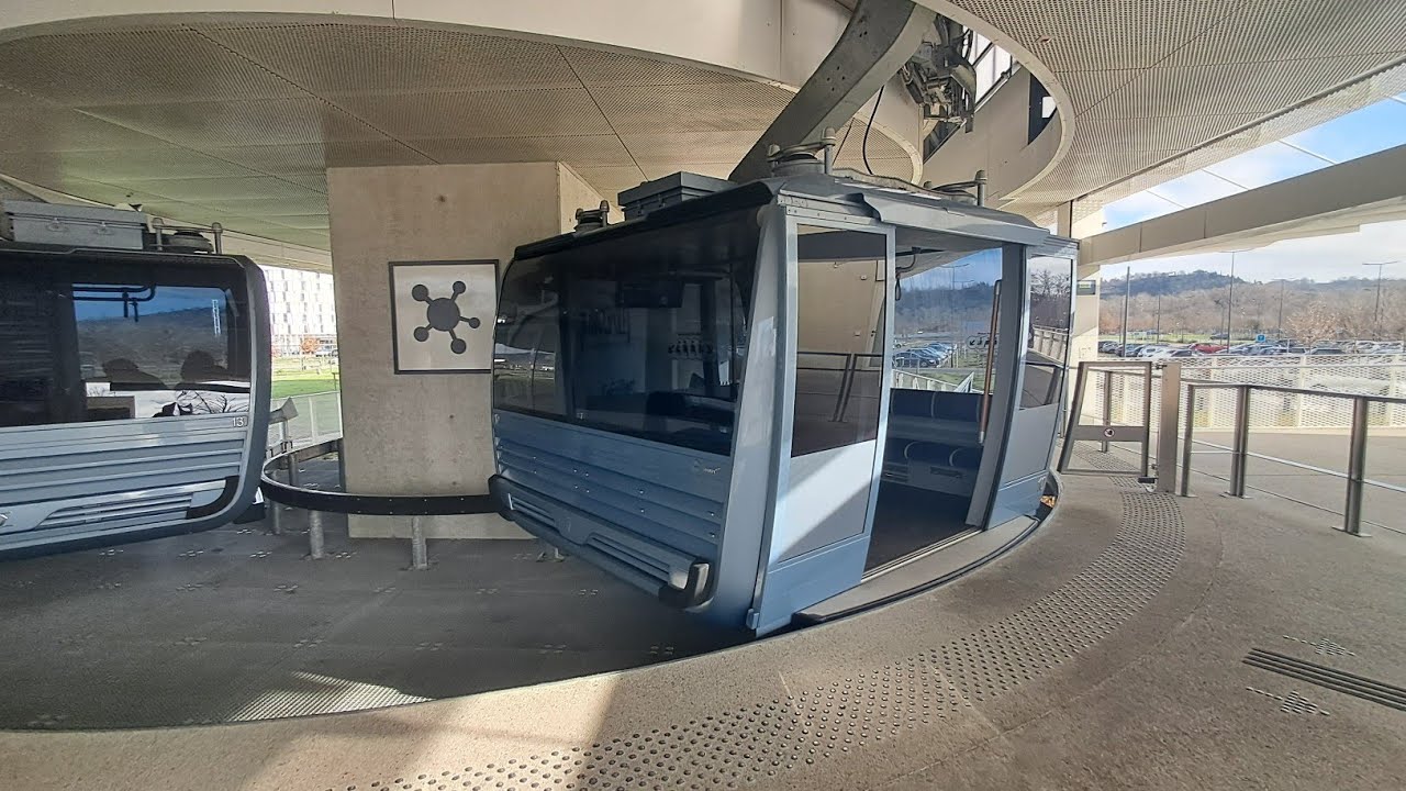TISSÉO RÉÉDITION TRAJET 📹 EN TÉLÉCABINE SUR LA LIGNE TELEO COMPLÈTE