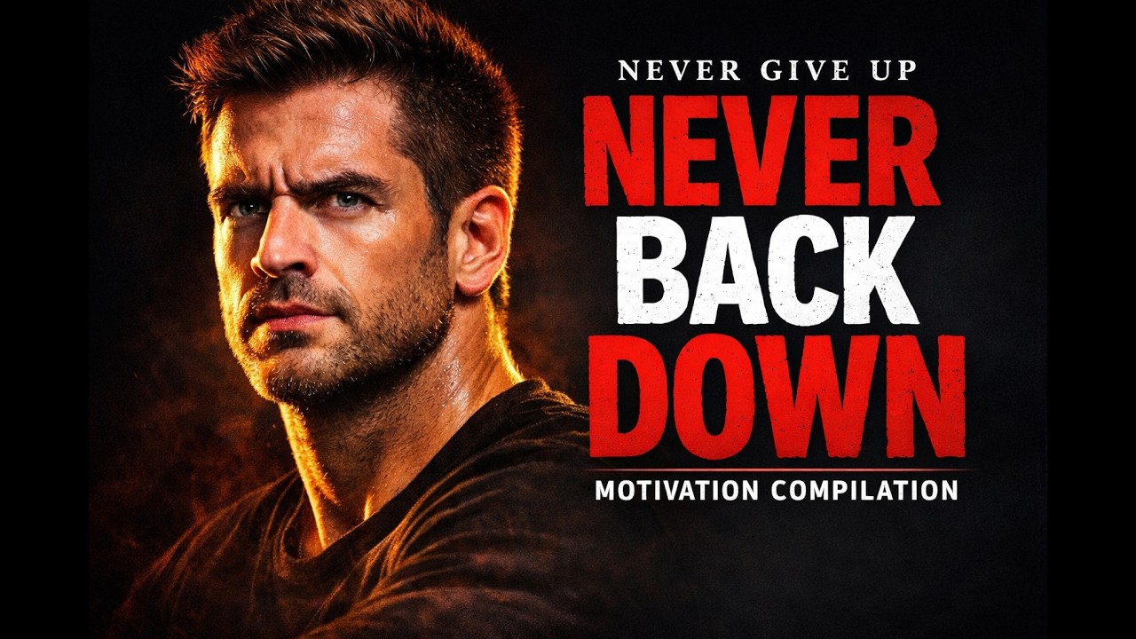NEVER BACK DOWN – The Most Powerful Motivational Speech Compilation | 30 Minute Motivation 🔥