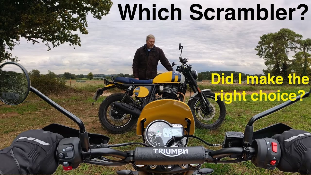 Какой скремблер выбрать? | Royal Enfield Bear 650 против Triumph Scrambler 400XC