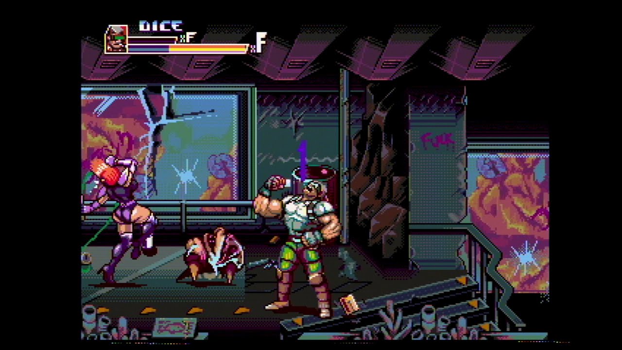 メガドライブ新作ベルトスクロールアクション『PAPRIUM』プレイ映像