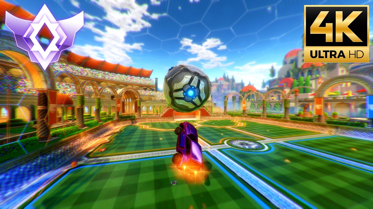 Rocket League Champion III 2v2 Gameplay (1300 MMR)