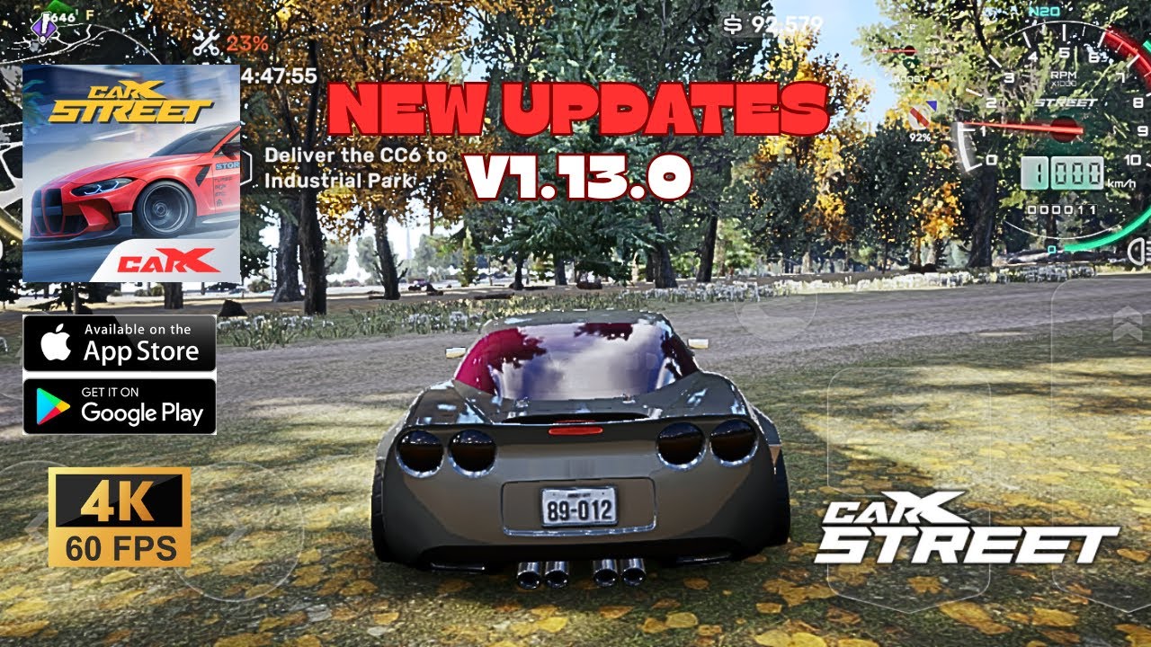 Carx Street 2k 50Fp graphics - Corvette C6 | Max graphics gameplay | iPhone 15