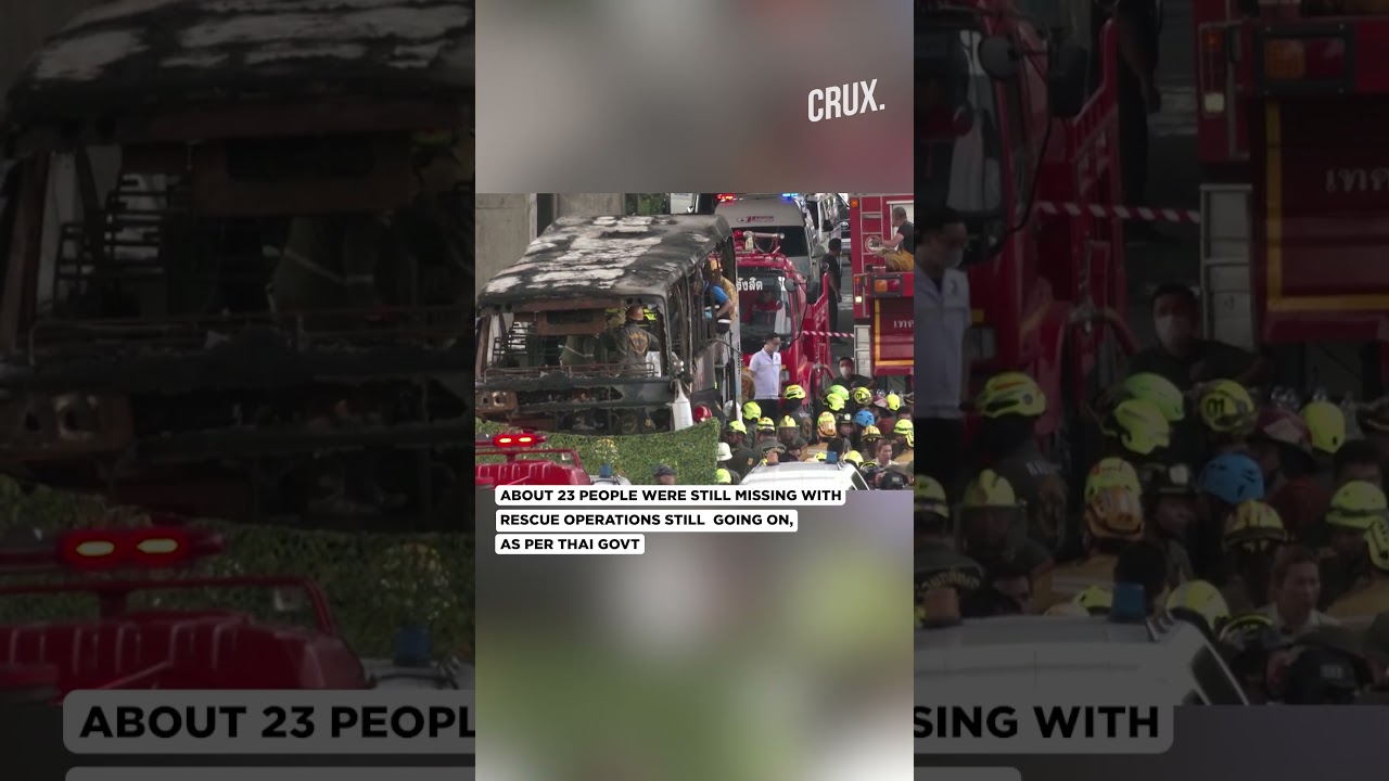 Over 25 Feared Dead After Thai School Bus Catches Fire Near Bangkok