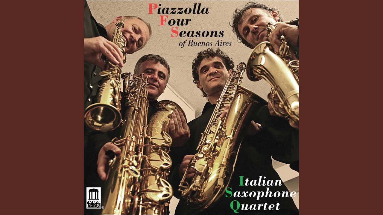 Las 4 estaciones portenas (Arr. for Saxophone Quartet by Italian Saxophone Quartet): IV. Verano...