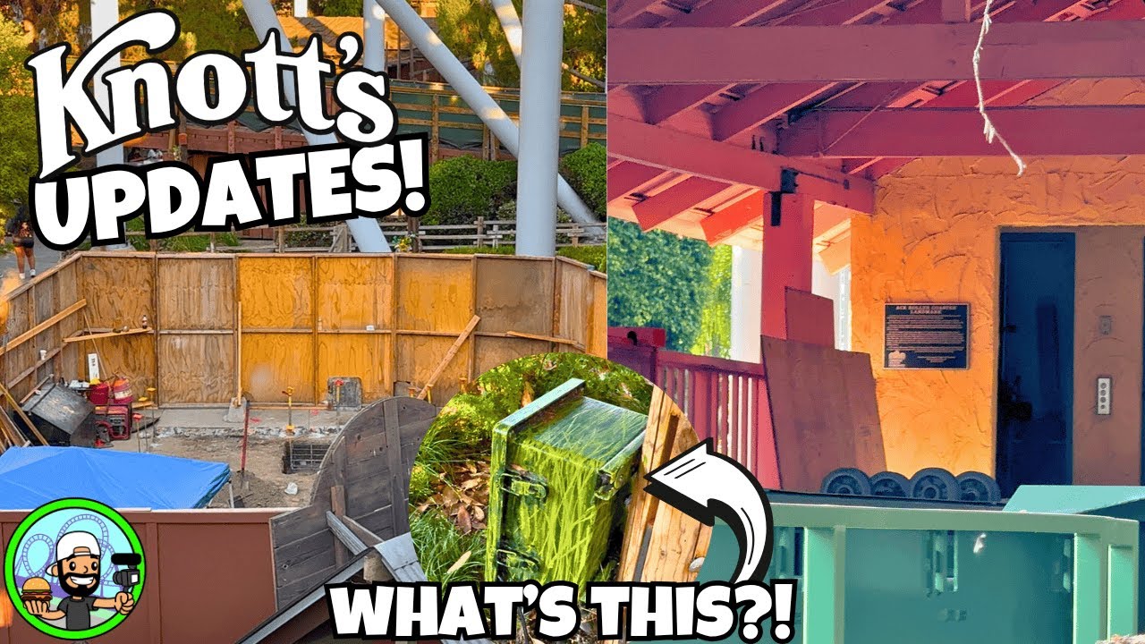 NEW! Knott's Berry Farm MonteZOOMa, Scary Farm 2025 Updates Ghost Town Alive + More!