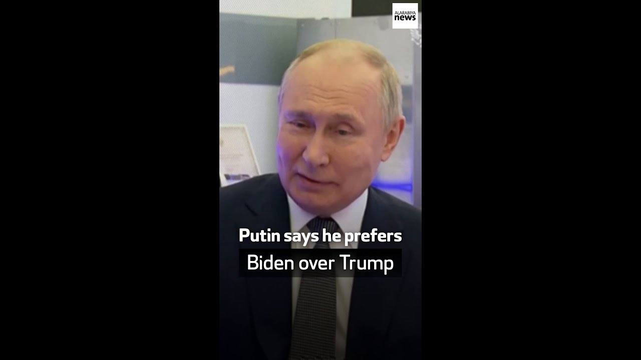 Putin says he prefers Biden over Trump
