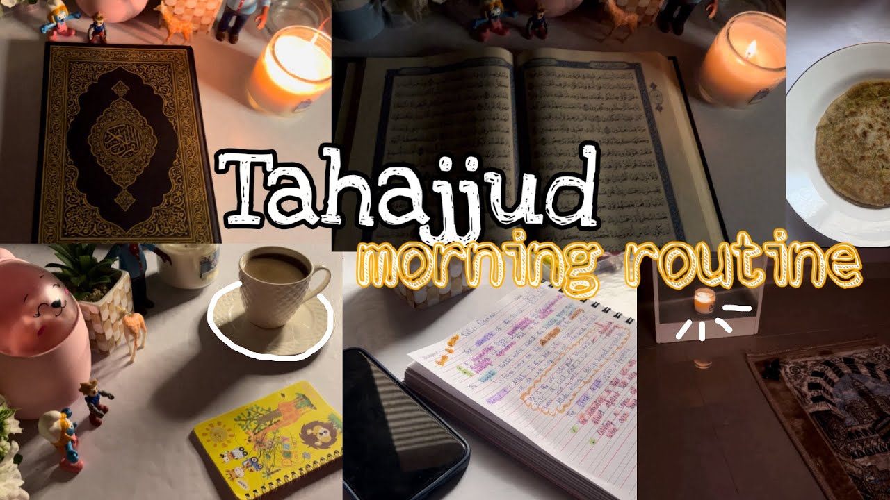 🎀4.00 Tahajjud morning routine muslimah|muslimah vlog🤍|fajr,adhaan,quran journaling, quran reading
