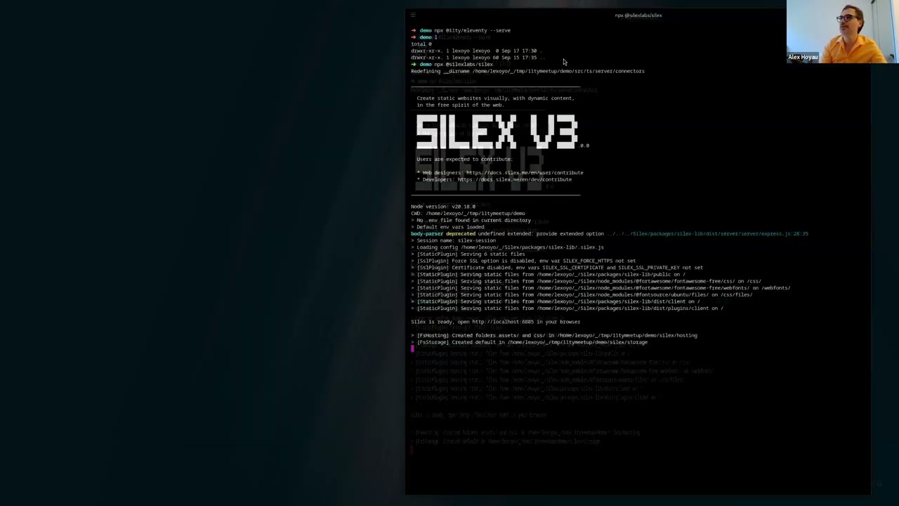 Build 11ty sites visually with full control with Alex Hoyau | 11ty Meetup