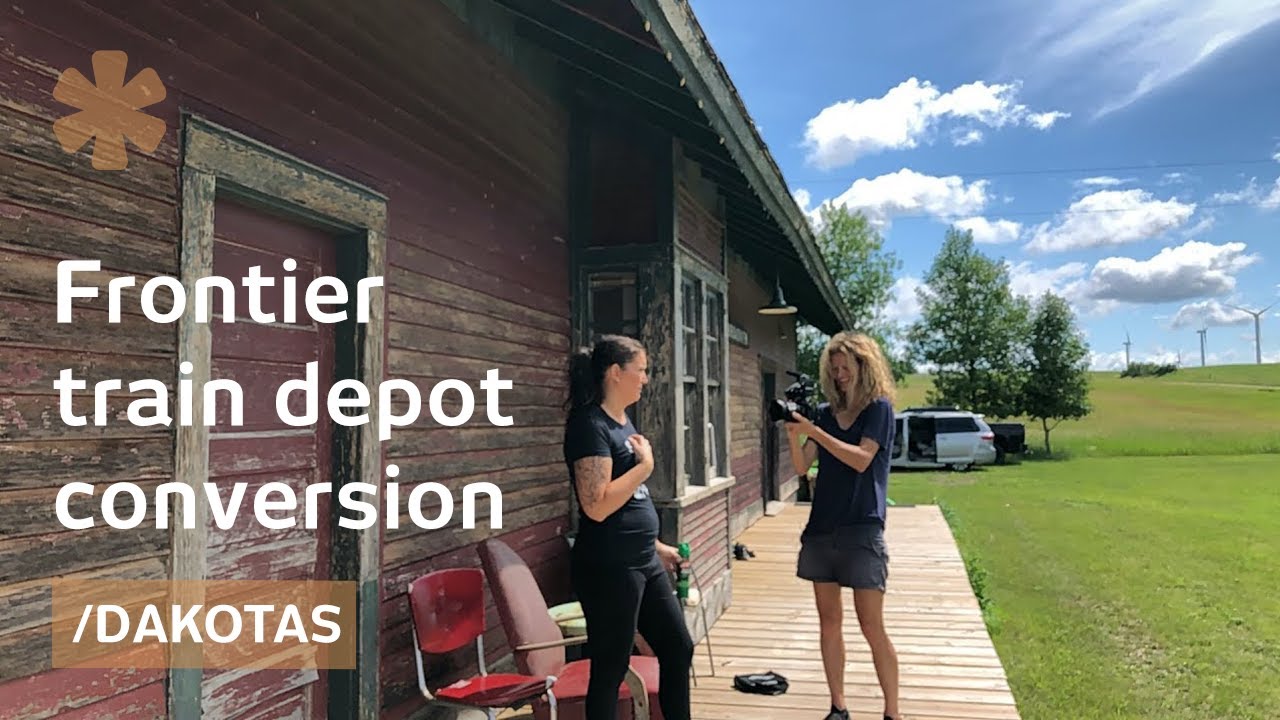 Old West train depot revives as home near Roosevelt's Medora