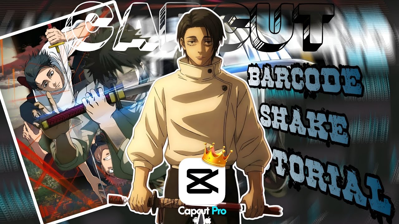 HOW TO EDIT BARCODE SHAKE TRANSITION ON CAPCUT 
