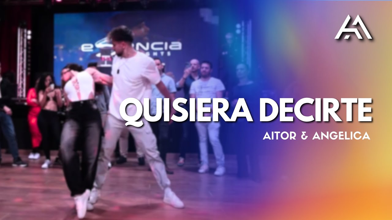 Aitor y Angelica | Quisiera Decirte - Daniel Santacruz | Bachata Demo Barcelona 2025