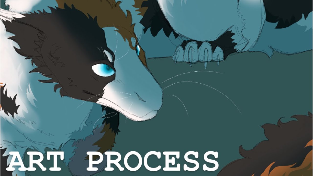 ART PROCESS // Dragon Fan&Gift Art
