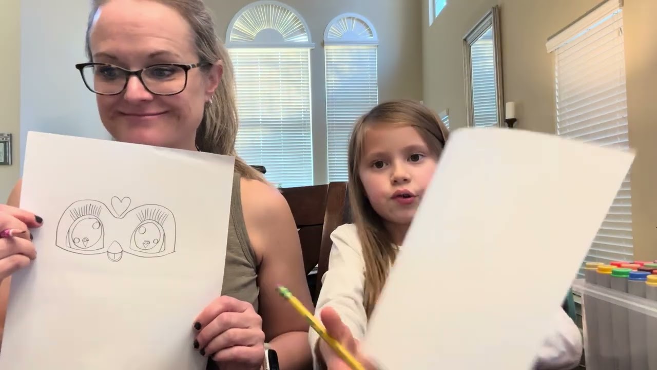 How to draw a furby