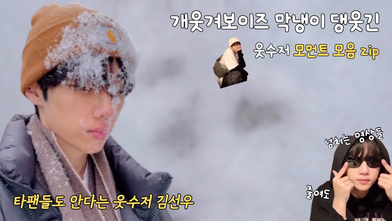 [더보이즈/선우] 타팬들도 안다는 웃수저 막내 김선우 (댕웃긴 영상 모음집)