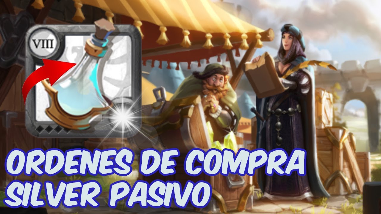 Заказы на покупку, пассивная прибыль | Albion Online | Серебряный снежок 💰