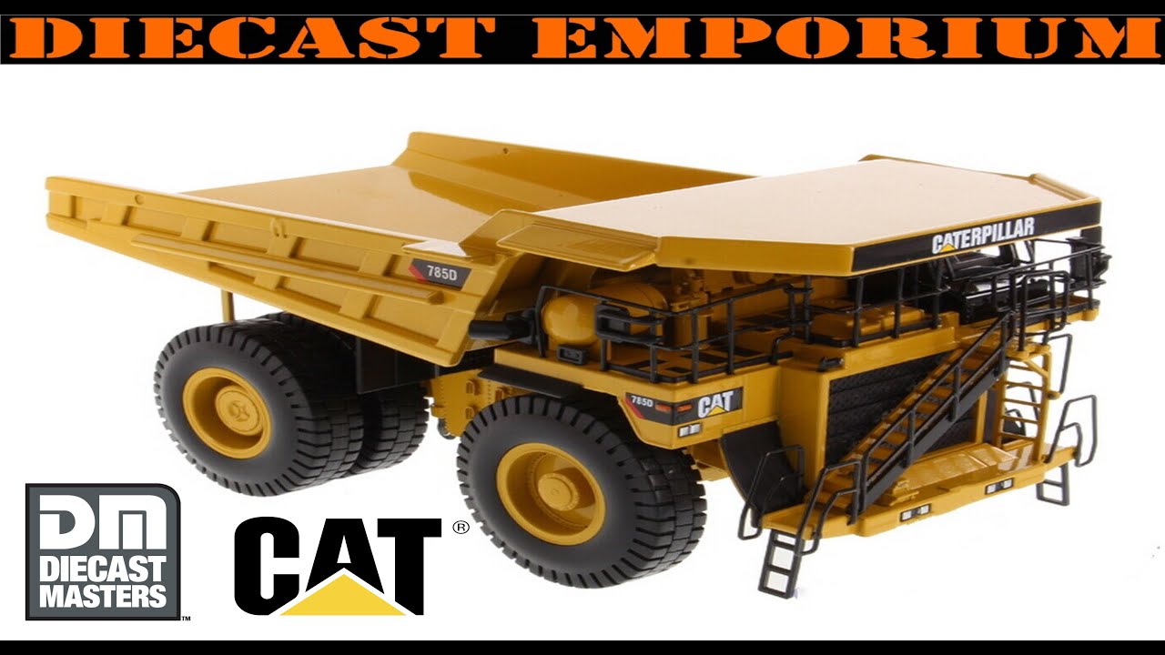 1:50 Scale Diecast Masters Core Classics Series Caterpillar 785D Mining Truck Unboxing & Review