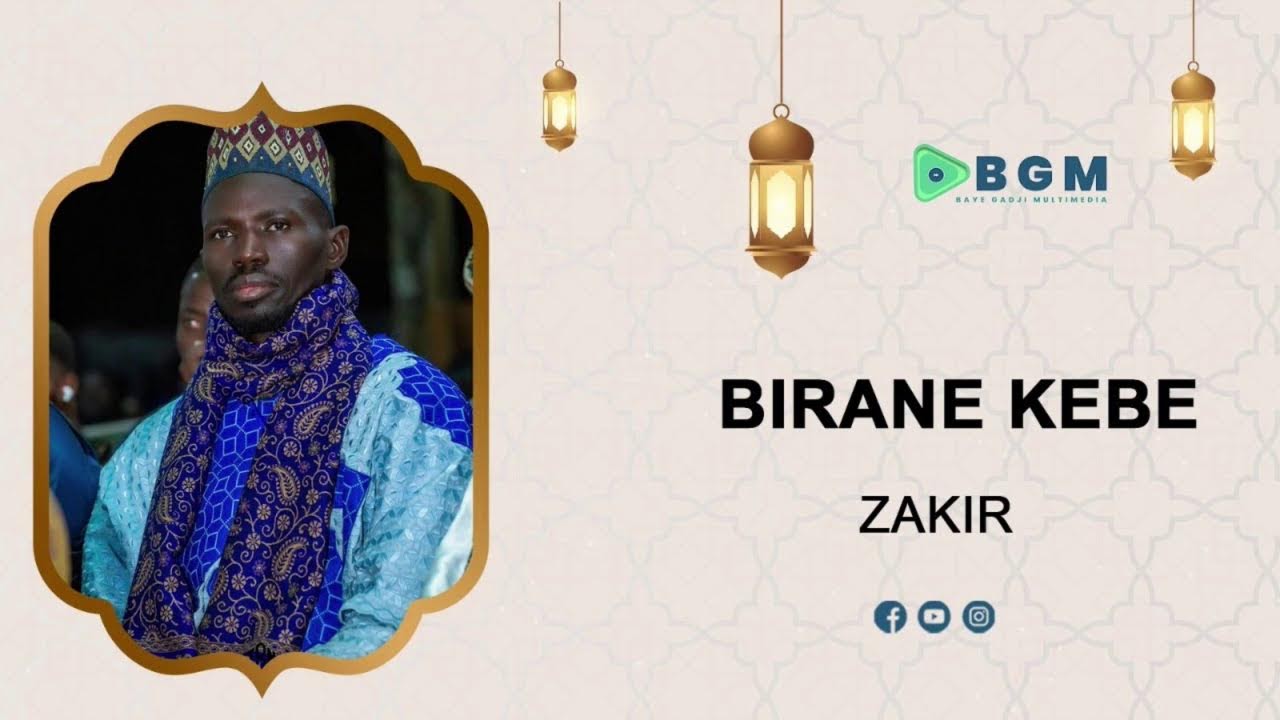 🛑 EN DIRECT : Compilation Zikar avec Birane Kébé : WA SALATOU ALLA IMA..- MARHABAN BI CHAYKHI TIJANI
