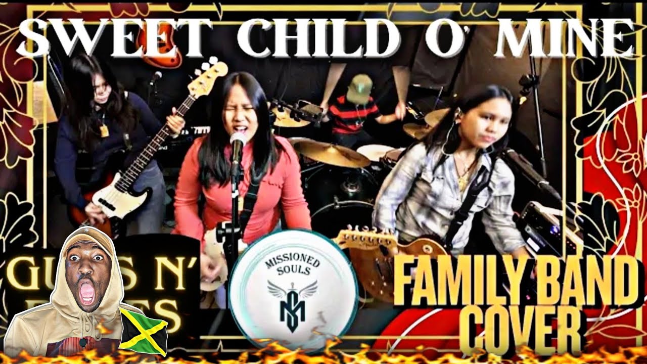 Missioned Souls — SWEET CHILD O' MINE — Guns N' Roses | Студийный кавер Family Band | РЕАКЦИЯ 🇯🇲❤️