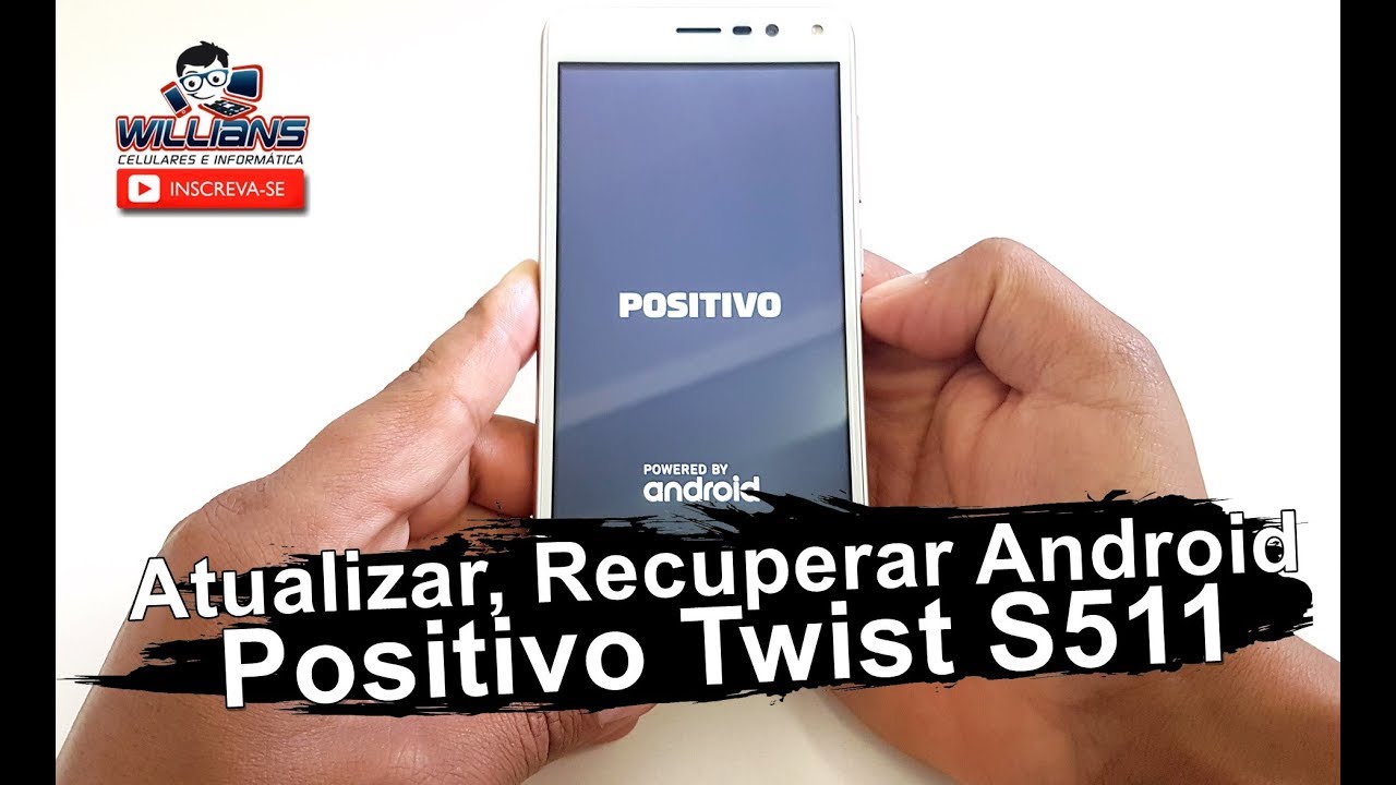 Como Recuperar, Atualizar Android Positivo Twist S511, Passo a passo