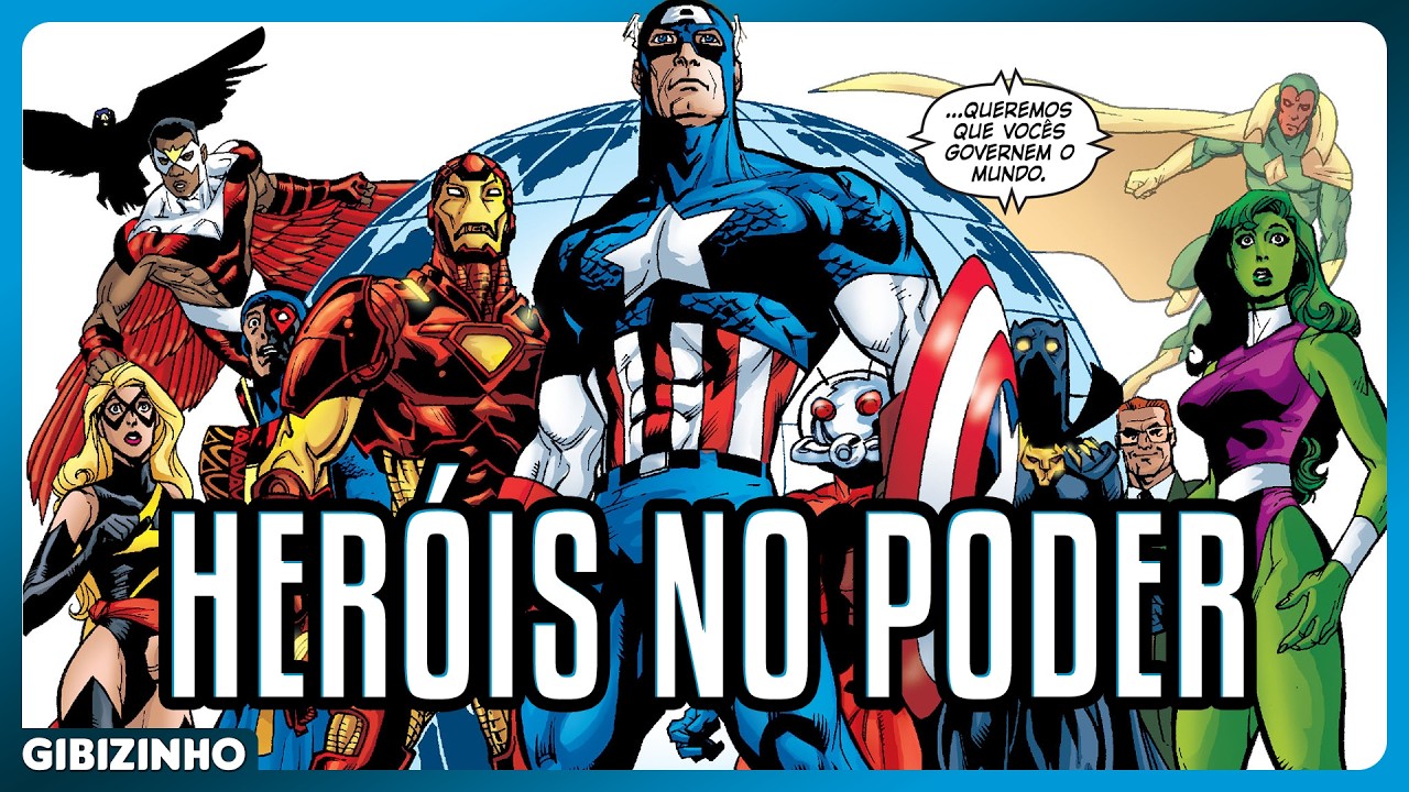 LÍDERES MUNDIAIS! Vingadores por Geoff Johns | Gibizinho