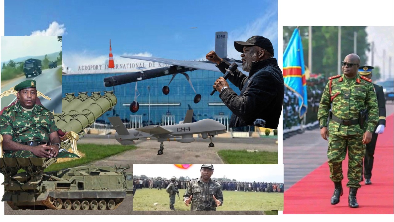 Igitero muri Congo cyatangaje benshi/Congo yavuze umubare wa drones yahanuye/M23 ngo ni izayo