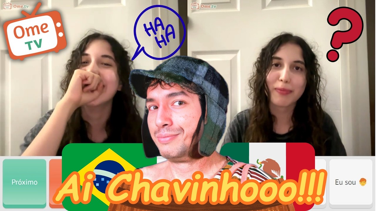 🇲🇽 BRASILEIRO Discute Com MEXICANA No OMEGLE 🇧🇷