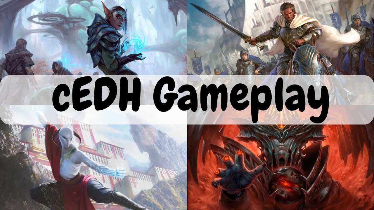 Lonis vs Elsha vs Sauron vs Aragorn cEDH Gameplay