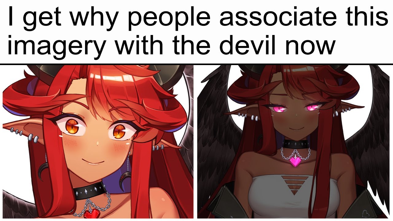 What the DEVIL really looks like... | These Memes Are Evil Reaction