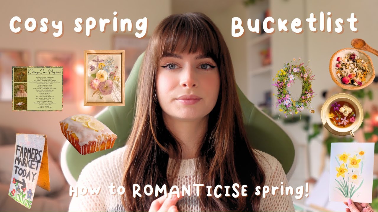 Spring Bucket List 🌷┃Romanticise Your Spring & Live Your Pinterest Board IRL!!