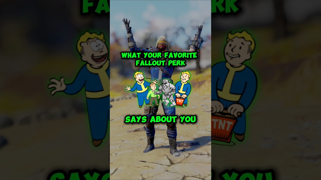 What Your Favorite Perk Says About You in Fallout 4