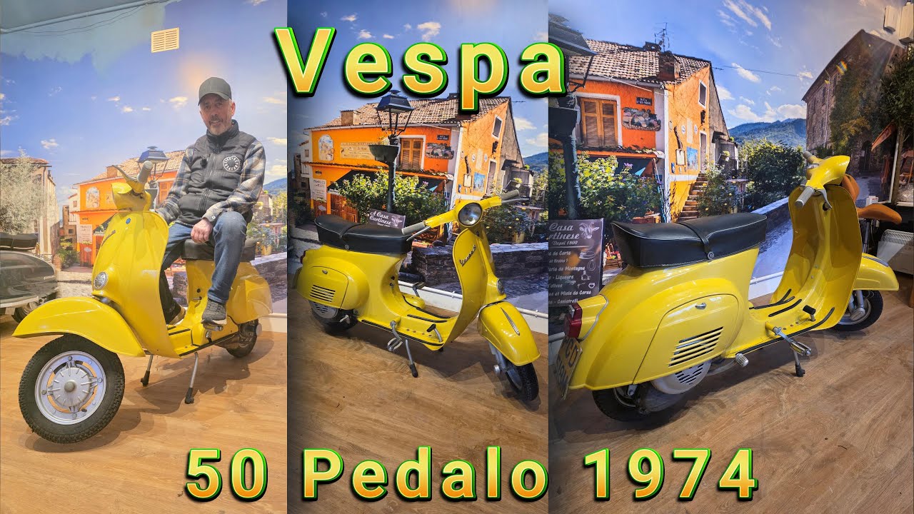 Vespa 50 Pedalo 1974