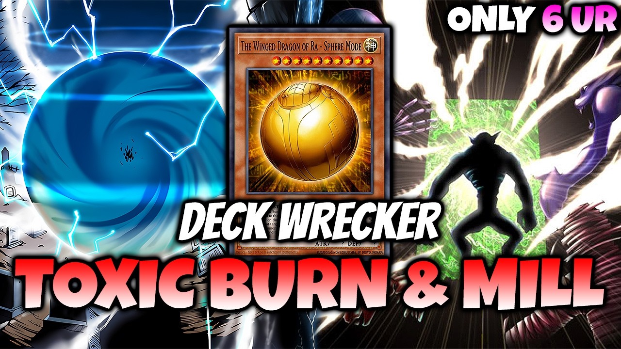 They lost their Hands ‼️ Devastate Their combos with Toxic & Cheap Burn + Mill Deck [Master Duel]