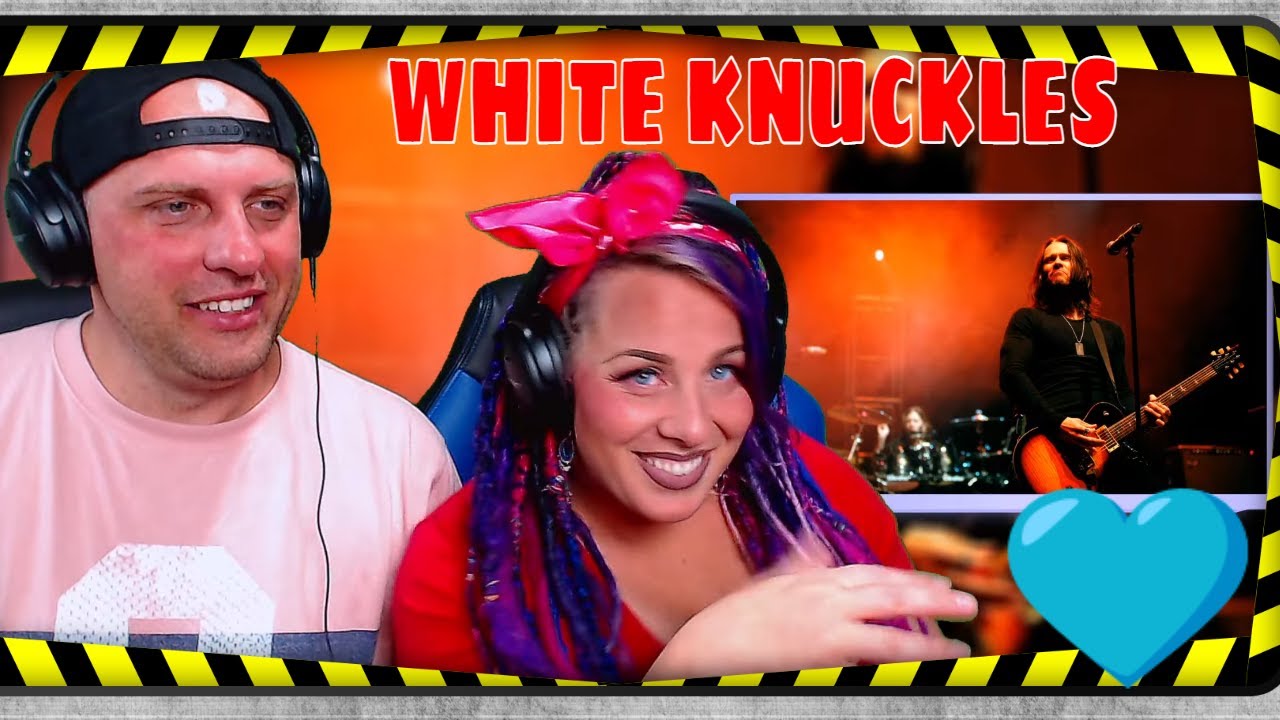 Reaction To White Knuckles by Alter Bridge (Lyrics) THE WOLF HUNTERZ REACTIONS