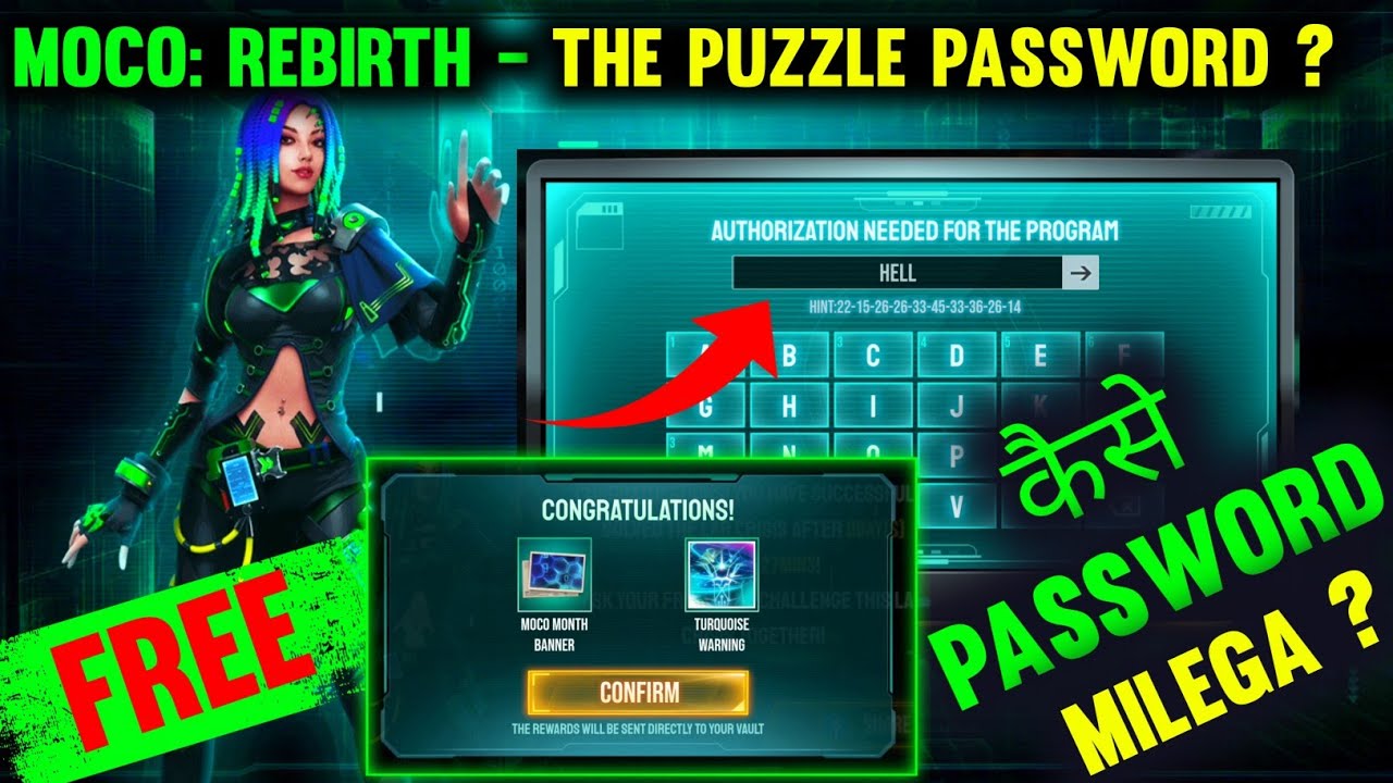 The Puzzle Event In Free Fire | How To Complete Moco Puzzle Event | Garena Free Fire.